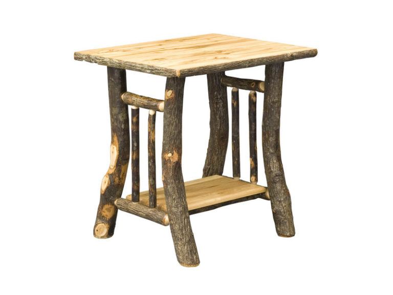 Amish Hickory Noble Collection End Table