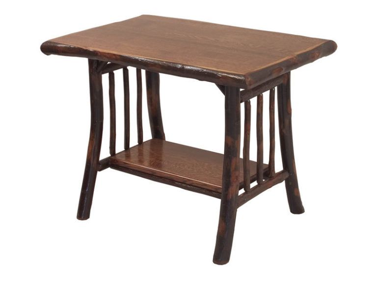 Amish Hickory Noble Collection Library Table