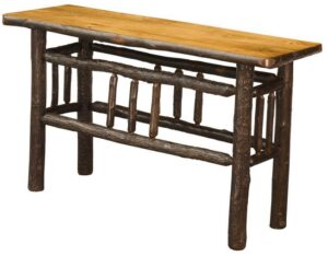 Hickory Sofa Table Lumberjack Collection