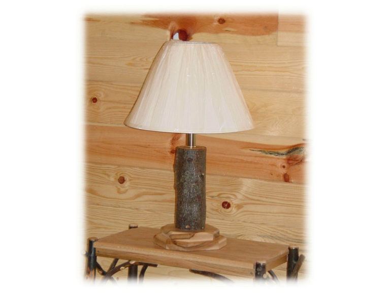 Amish Hickory Table Lamp