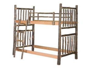 Hickory Twin Bunk Bed