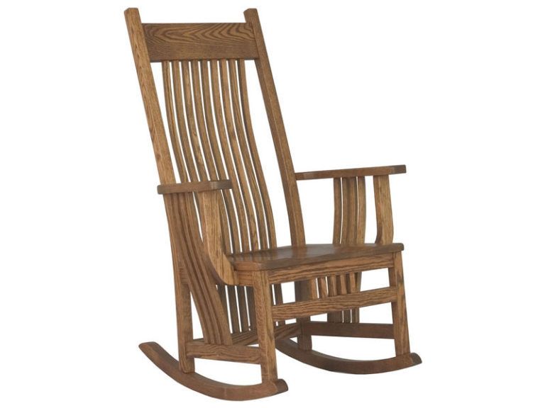 Solid Jumbo Royal Mission Rocker