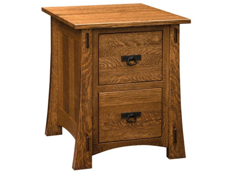 Modesto Two Drawer File Cabinet