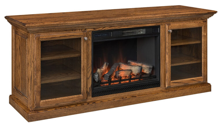 Custom Madison Fireplace Entertainment Center