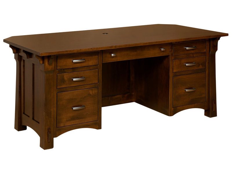 Manitoba Executive Desk Brandenberry Amish Furniture