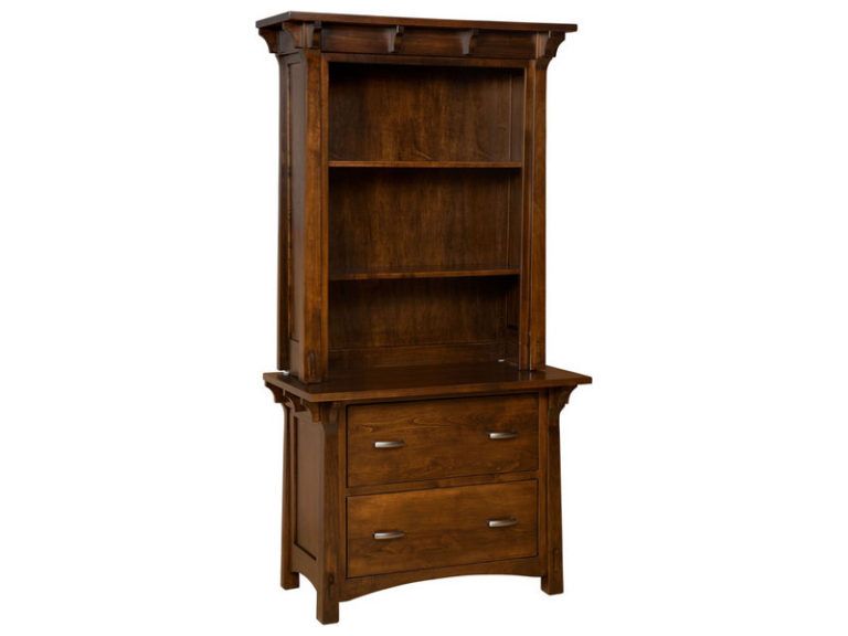 Custom Manitoba Lateral File Cabinet and Topper