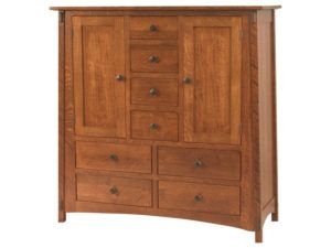 McCoy Eight Drawer, Two Door His & Hers Chest