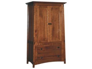 McCoy Two Drawer, Two Door Armoire