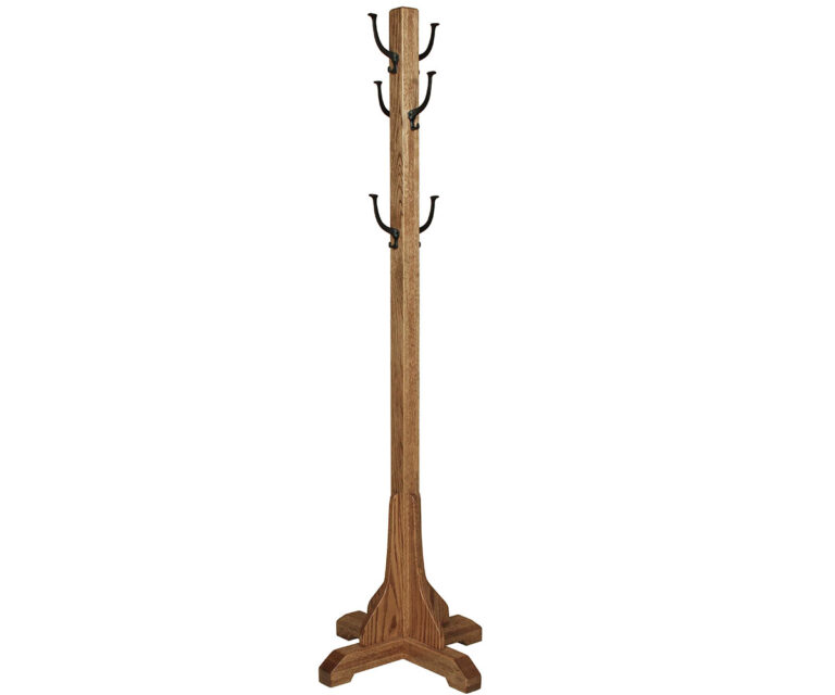 Custom Mission Jumbo Hall Tree