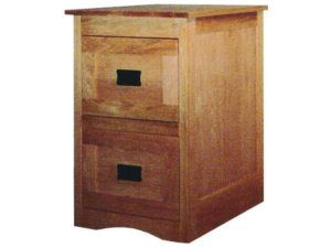 Mission File Cabinet with Framed Drawer Fronts