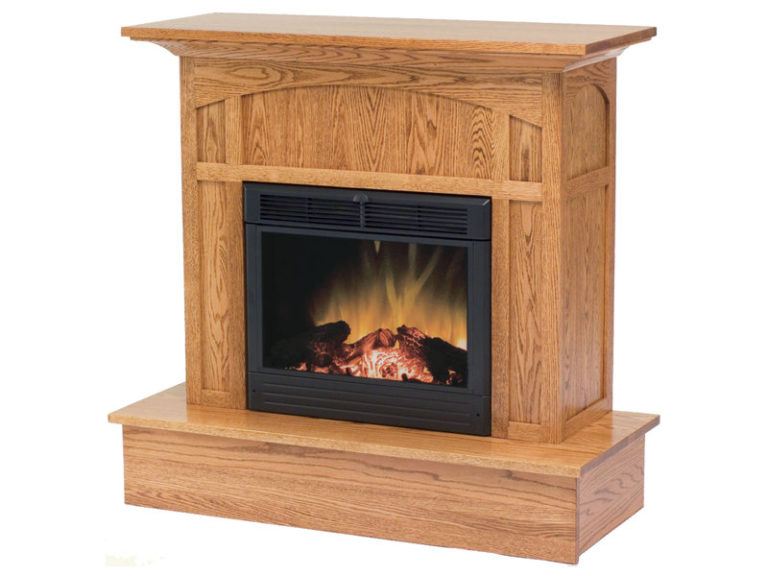 Amish Mission Fireplace