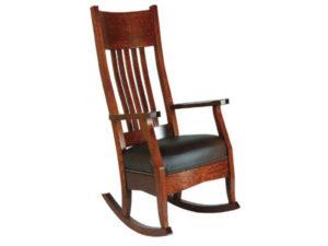 Mission Rocker with Footstool