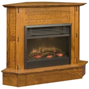 Modesto Corner Fireplace