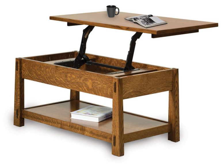 Amish Modesto Lift Top Coffee Table