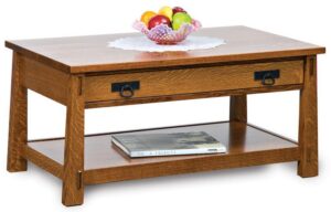 Modesto Open Coffee Table with Drawer