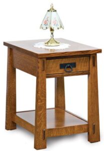 Modesto Open End Table with Drawer