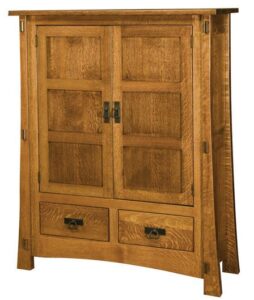 Modesto Two Door Cabinet with Reverse Panels