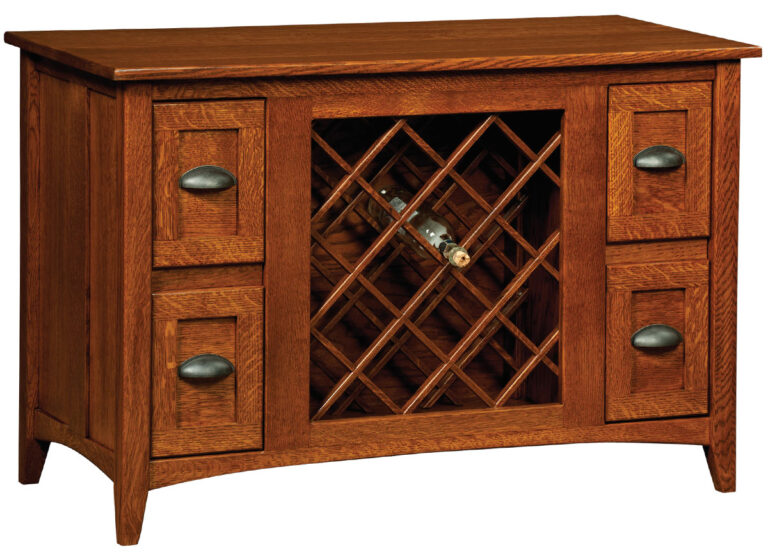Custom Monroe Wine Cabinet Closed