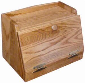 Oak Bread Box