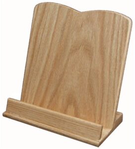 Oak Cookbook Holder