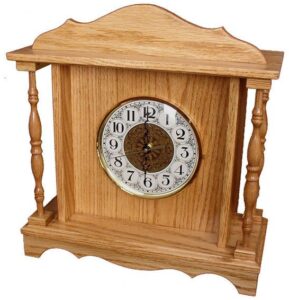 Oak Mantle Clock