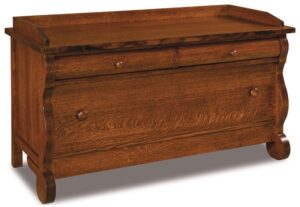 Old Classic Sleigh Blanket Chest