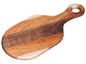 Amish Handcrafted Wood Pizza Cutting Board