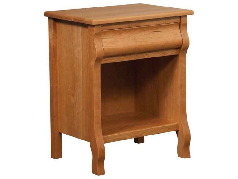 Amish Pierre One Drawer Open Nightstand