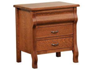 Pierre Three Drawer Nightstand