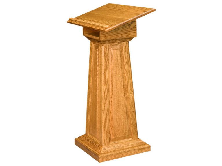 Amish Raised Panel Podium