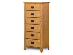 Ridgecrest Mission Six Drawer Lingerie Chest