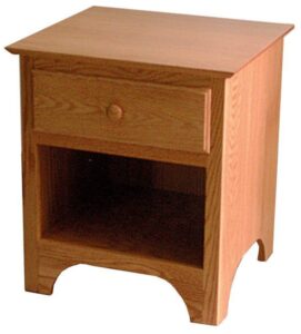 Shaker Collection 1 Drawer Nightstand