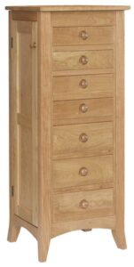 Shaker Hill Cherry Jewelry Armoire