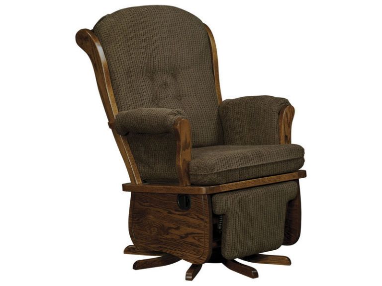 Custom Swanback Swivel Glider