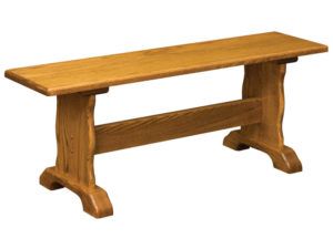 Traditional Trestle Bench