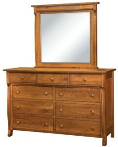 Wellington Dresser with Mirror