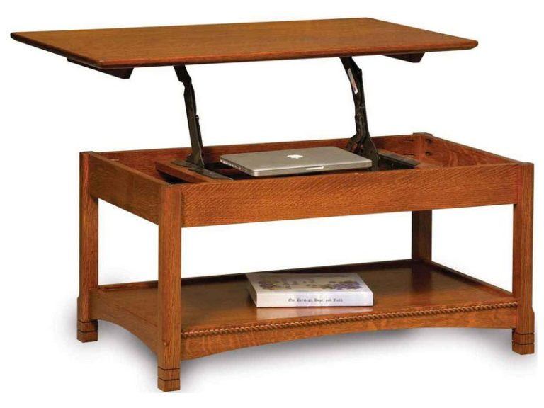 Amish West Lake Coffee Table with Lift Top