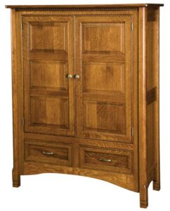 West Lake Two Door Cabinet with Raised Panels
