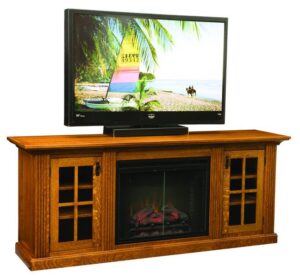 Weston Home Theater with Fireplace