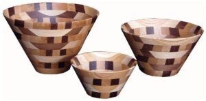 Wooden Bowls (Mixed Wood) Small, Medium and Large