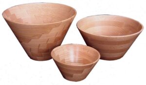 Wooden Bowls (Oak) Small, Medium and Large
