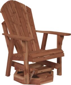 Adirondack Swivel Glider