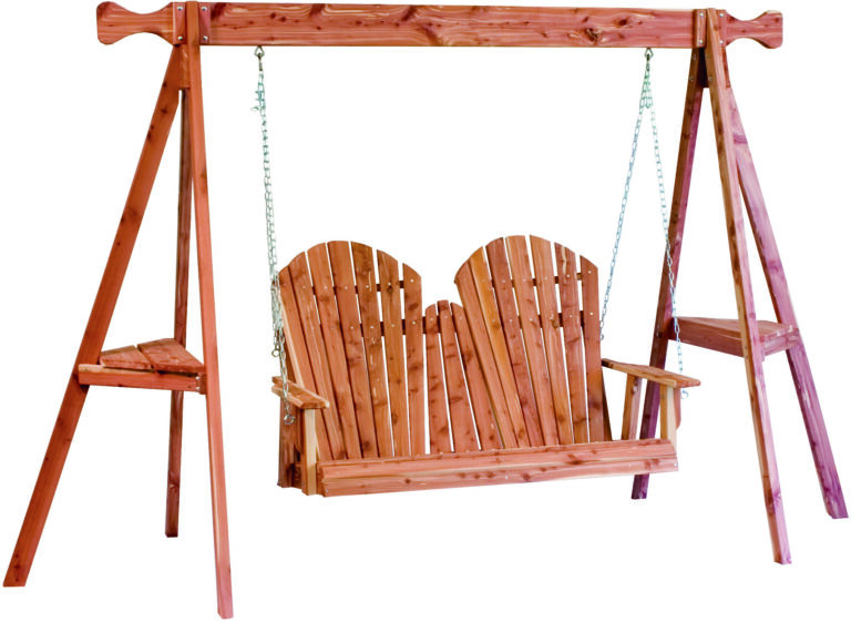 Cedar Adirondack Tripod Swing