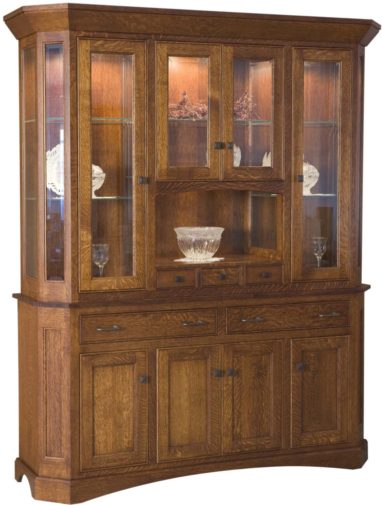 Amish Albany Wood Hutch