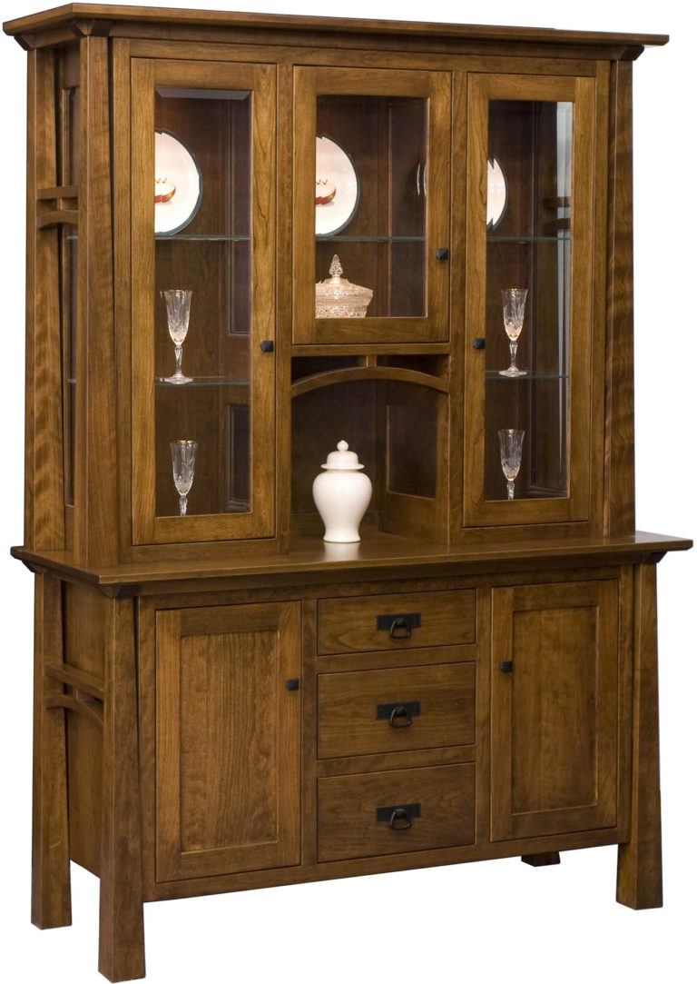 Amish Artesa Three Door Hutch