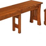 Arts and Crafts Dining Bench
