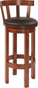 Amish Barrel Bar Stool