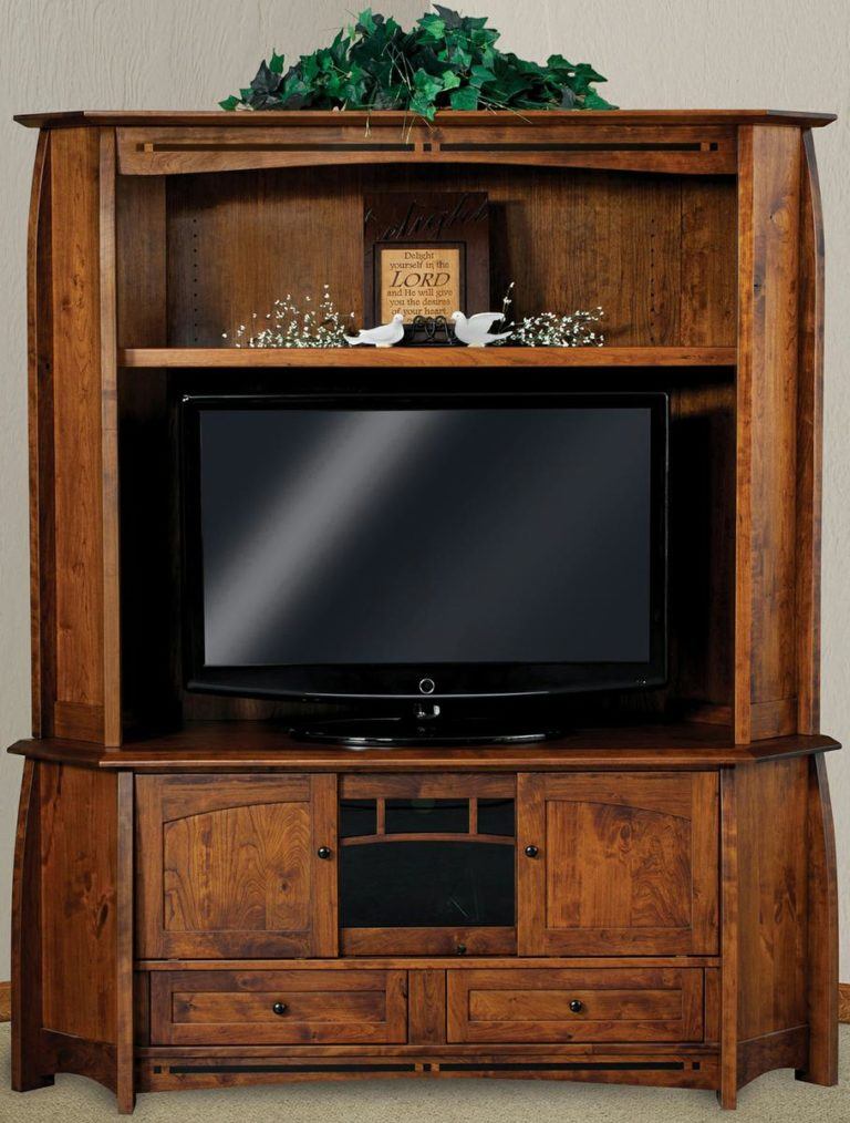 Amish Boulder Creek Corner Entertainment Center