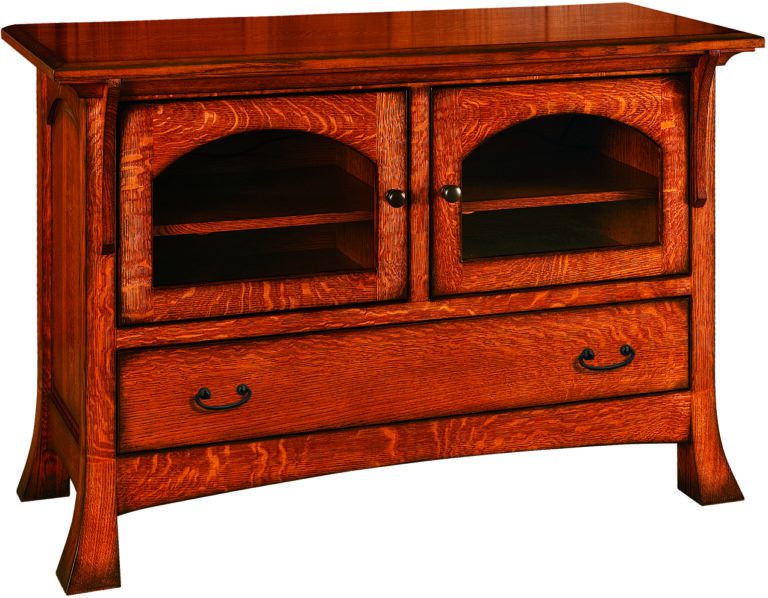 Amish Breckenridge Two Door TV Cabinet