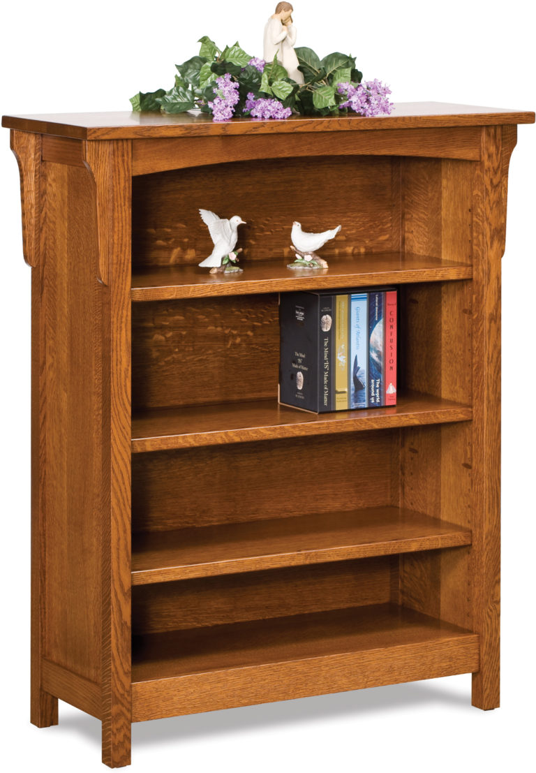 Amish Bridger Mission Three Shelf Bookcase